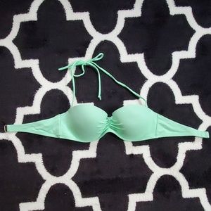 Victoria's Secret Pastel Green Bikini Top